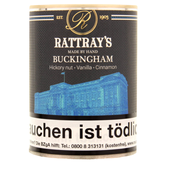 Rattray's Signature Collection Buckingham 100 g tin the stock pack for your palace