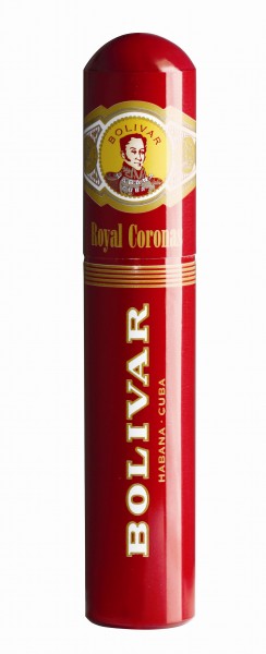 Bolivar Royal Corona with practical tube for on the go 