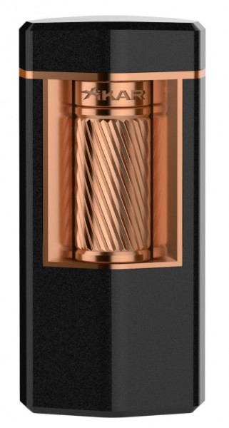 Xikar Meridian Triple Soft Flame Black Rose Gold stylish and innovative at the same time