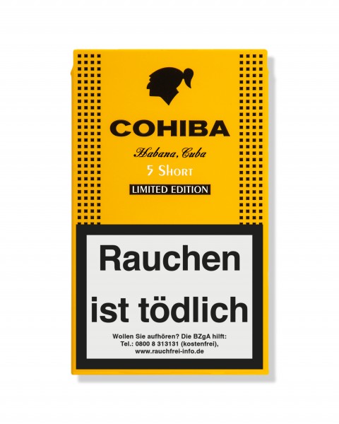 Cohiba Short Edition Limitada 2020 5er Packung