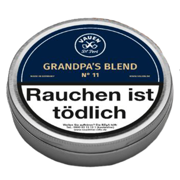 Vauen Grandpa's Blend with sweet flavours of caramel and tonka 