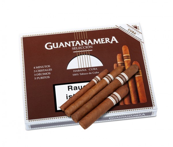 Guantanamera Seleccion in a tasting pack 