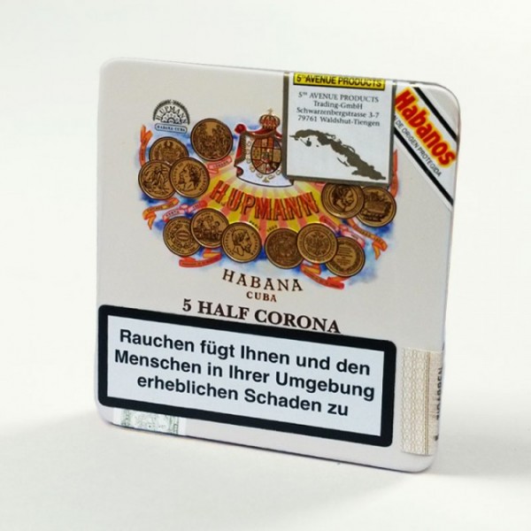 H. Upmann Half Coronas 5er tin box buy online here 