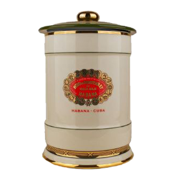 Hoyo de Monterrey porcelain jar without cigars offers space for approx. 25 cigars 