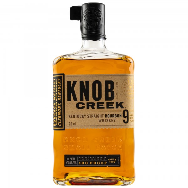 Knob Creek 9 Jahre Small Batch Straight Bourbon Vorderseite 